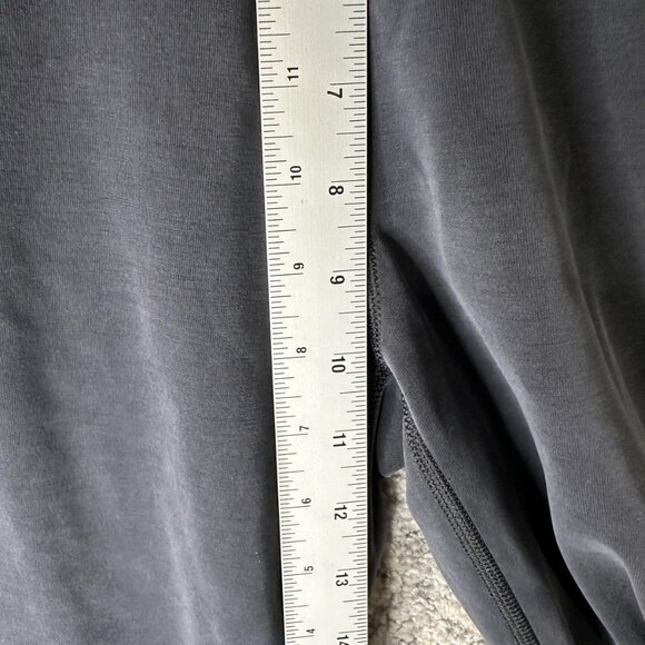 Lululemon Pants Womens 2 Gray High Rise Straight Leg Lounge Elastic Waist Soft - Picture 3 of 7